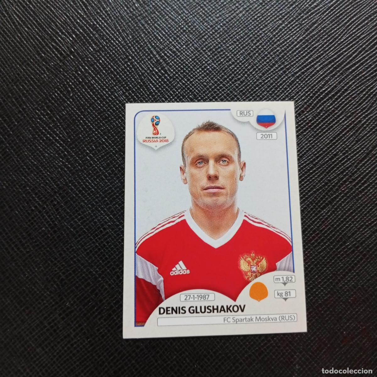 Cromos de Futebol: 42 DENIS GLUSHAKOV RUSIA PANINI MUNDIAL RUSIA 2018 CROMO FUTBOL 18 - SIN PEGAR - CJ2 ..