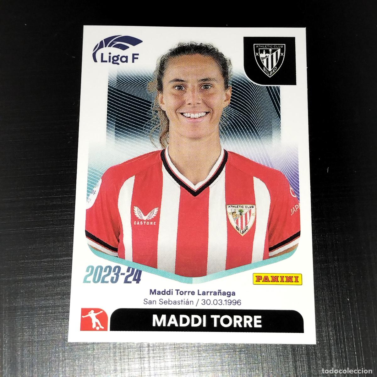 Cromos de Futebol: N&ordm; 8 B MADDI TORRE ATHLETIC BILBAO CROMOS LIGA F FEMENINA PANINI 2023 2024 23 24