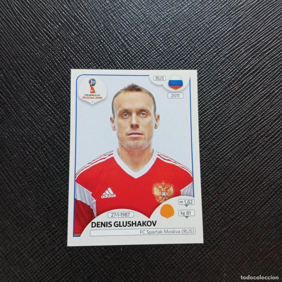 Cromos de Futebol: 42 DENIS GLUSHAKOV RUSIA PANINI MUNDIAL RUSIA 2018 CROMO FUTBOL 18 - SIN PEGAR - CJ2 ...