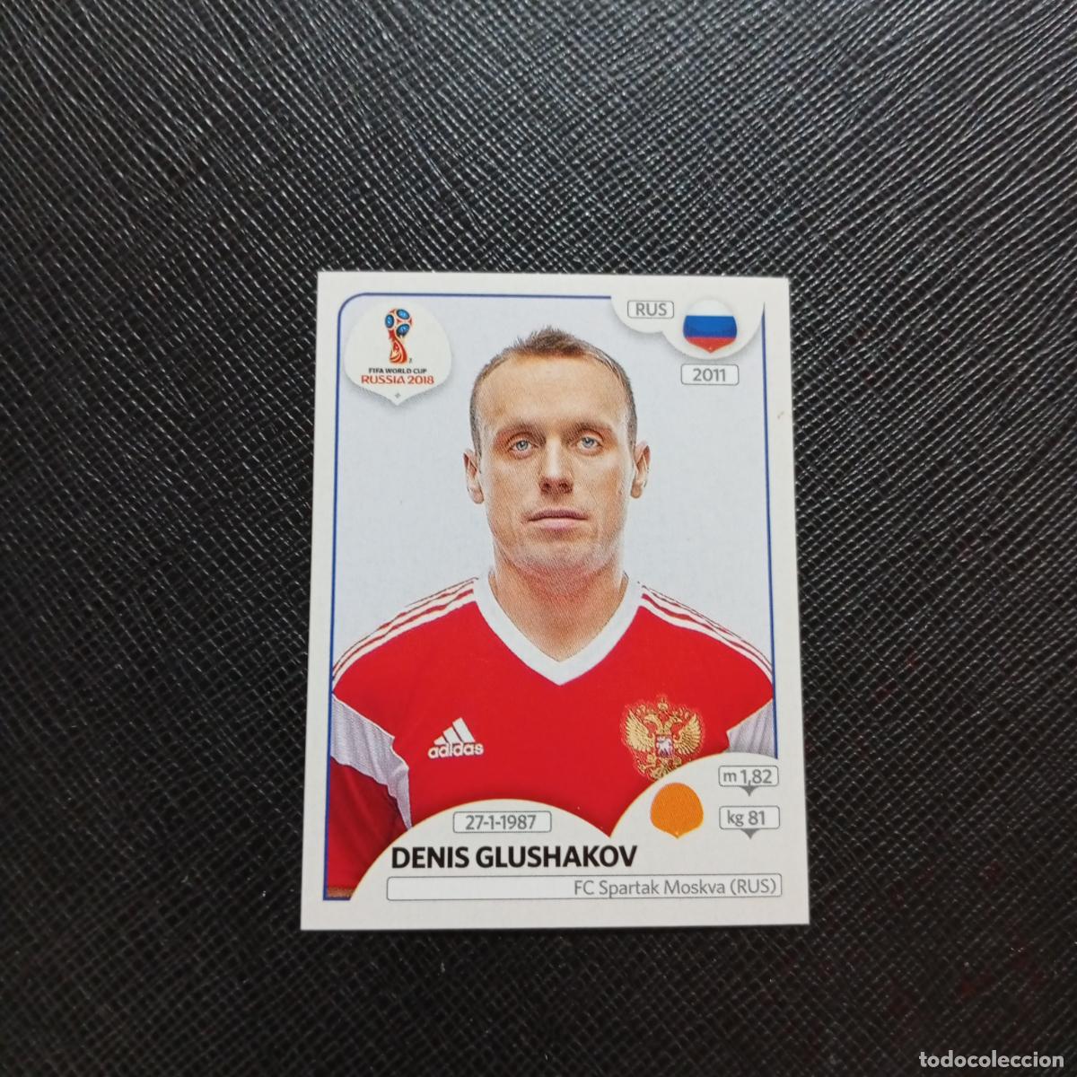 Cromos de Futebol: 42 DENIS GLUSHAKOV RUSIA PANINI MUNDIAL RUSIA 2018 CROMO FUTBOL 18 - SIN PEGAR - CJ2 ....