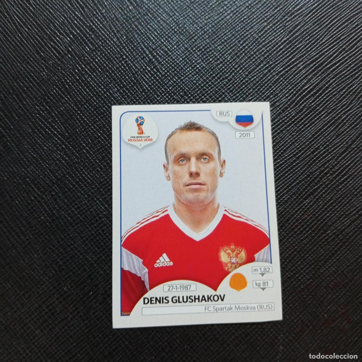 Cromos de Futebol: 42 DENIS GLUSHAKOV RUSIA PANINI MUNDIAL RUSIA 2018 CROMO FUTBOL 18 - SIN PEGAR - CJ2 .....