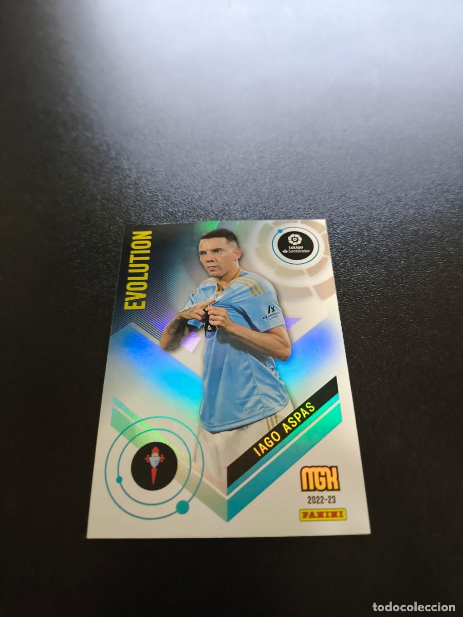 Cromos de Futebol: 500 Iago Aspas CELTA NUEVO EVOLUTION PANINI LIGA MEGACRACKS MGK 2022 2023 22 23 N ESTE