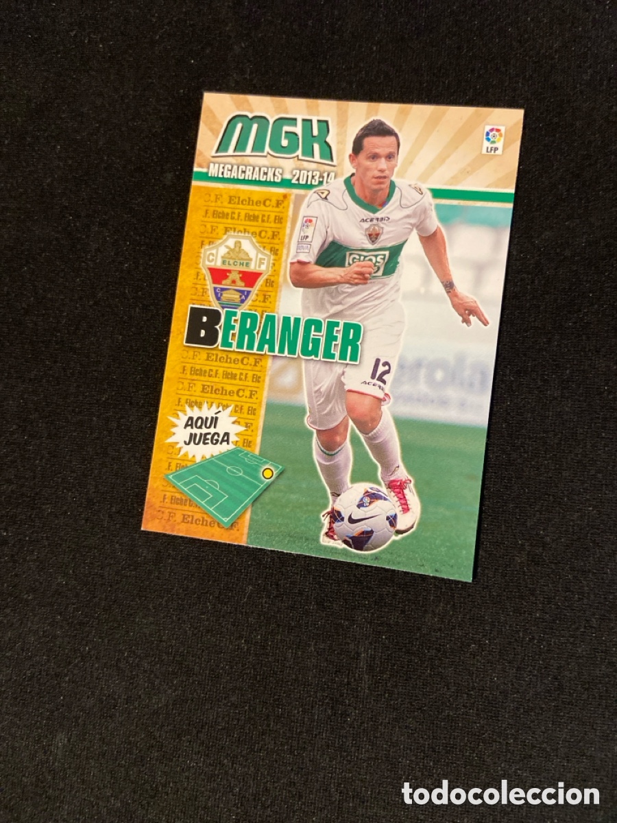 Cartes &agrave; collectionner de Football: BERANGER 115 (ELCHE) PANINI MEGACRACKS 2013-2014 13 14 CROMO CARTA M-4