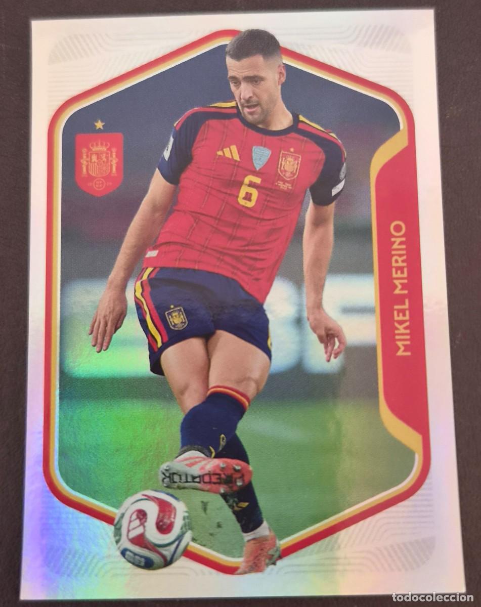 Cromos de f&uacute;tbol: 42 MIKEL MERINO COLECCION OFICIAL DE CROMOS DE LA SELECCION ESPA&Ntilde;OLA 2026 CARREFOUR - PANINI