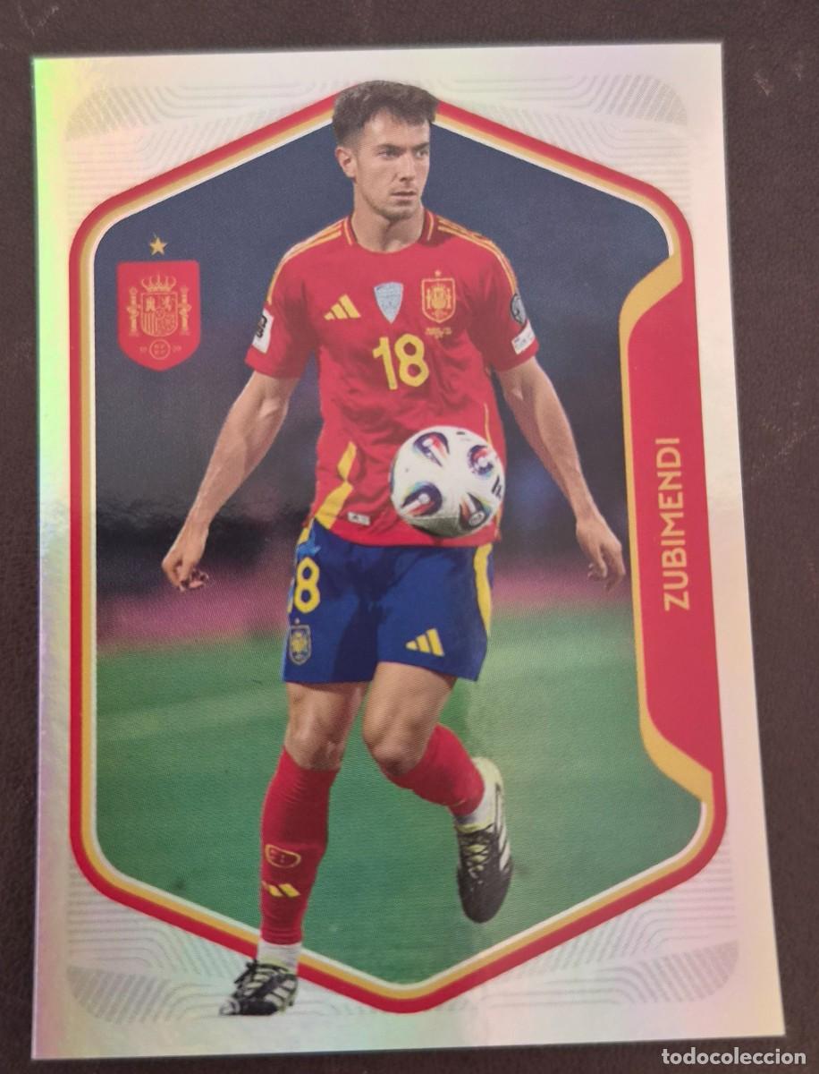 Cromos de f&uacute;tbol: 34 ZUBIMENDI COLECCION OFICIAL DE CROMOS DE LA SELECCION ESPA&Ntilde;OLA 2026 CARREFOUR - PANINI