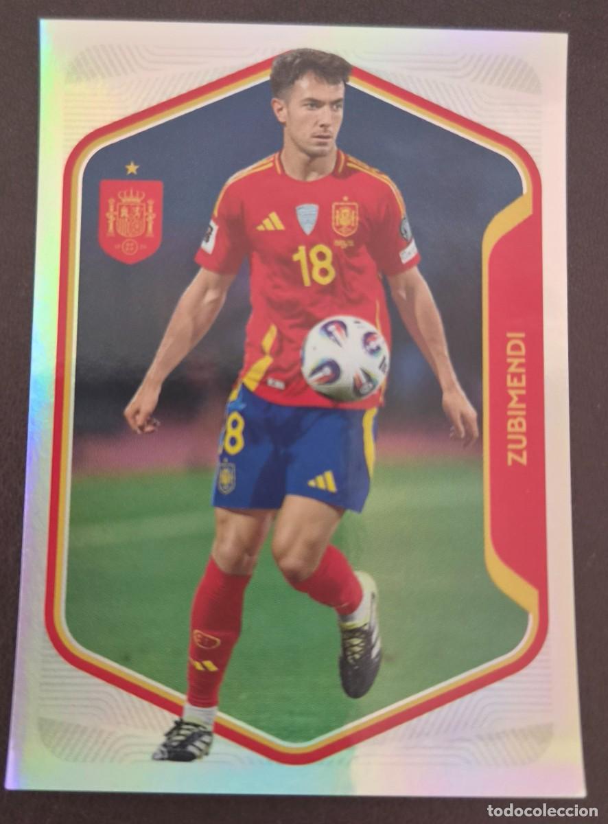 Cromos de f&uacute;tbol: 34 ZUBIMENDI COLECCION OFICIAL DE CROMOS DE LA SELECCION ESPA&Ntilde;OLA 2026 CARREFOUR - PANINI