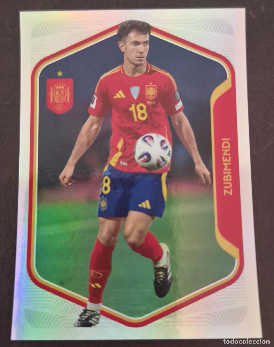 Cromos de f&uacute;tbol: 34 ZUBIMENDI COLECCION OFICIAL DE CROMOS DE LA SELECCION ESPA&Ntilde;OLA 2026 CARREFOUR - PANINI