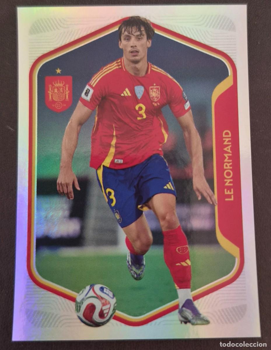 Cromos de f&uacute;tbol: 23 LE NORMAND COLECCION OFICIAL DE CROMOS DE LA SELECCION ESPA&Ntilde;OLA 2026 CARREFOUR - PANINI