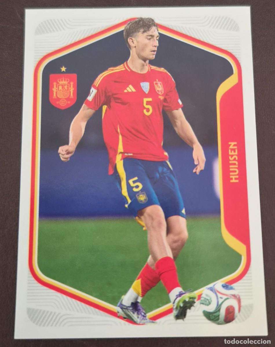 Cromos de f&uacute;tbol: 22 HUIJSEN COLECCION OFICIAL DE CROMOS DE LA SELECCION ESPA&Ntilde;OLA 2026 CARREFOUR - PANINI
