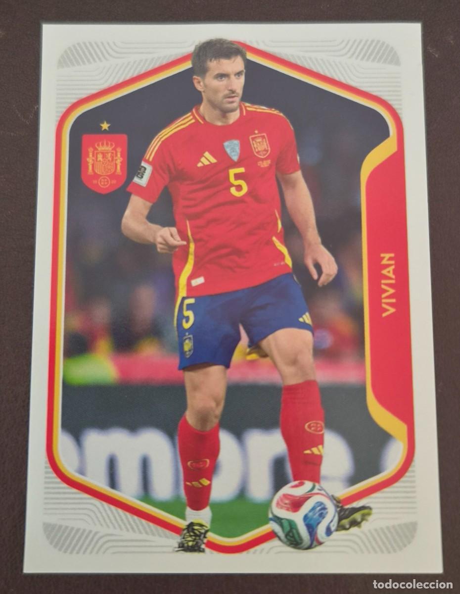 Cromos de f&uacute;tbol: 18 VIVIAN COLECCION OFICIAL DE CROMOS DE LA SELECCION ESPA&Ntilde;OLA 2026 CARREFOUR - PANINI