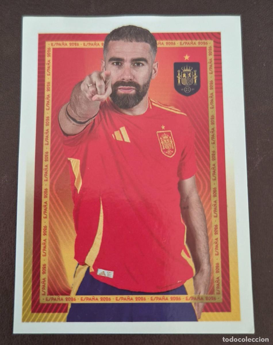 Cromos de f&uacute;tbol: 15 DANI CARVAJAL COLECCION OFICIAL DE CROMOS DE LA SELECCION ESPA&Ntilde;OLA 2026 CARREFOUR - PANINI