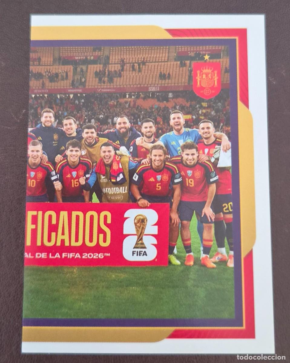 Cromos de f&uacute;tbol: 3 ALINEACION COLECCION OFICIAL DE CROMOS DE LA SELECCION ESPA&Ntilde;OLA 2026 CARREFOUR - PANINI