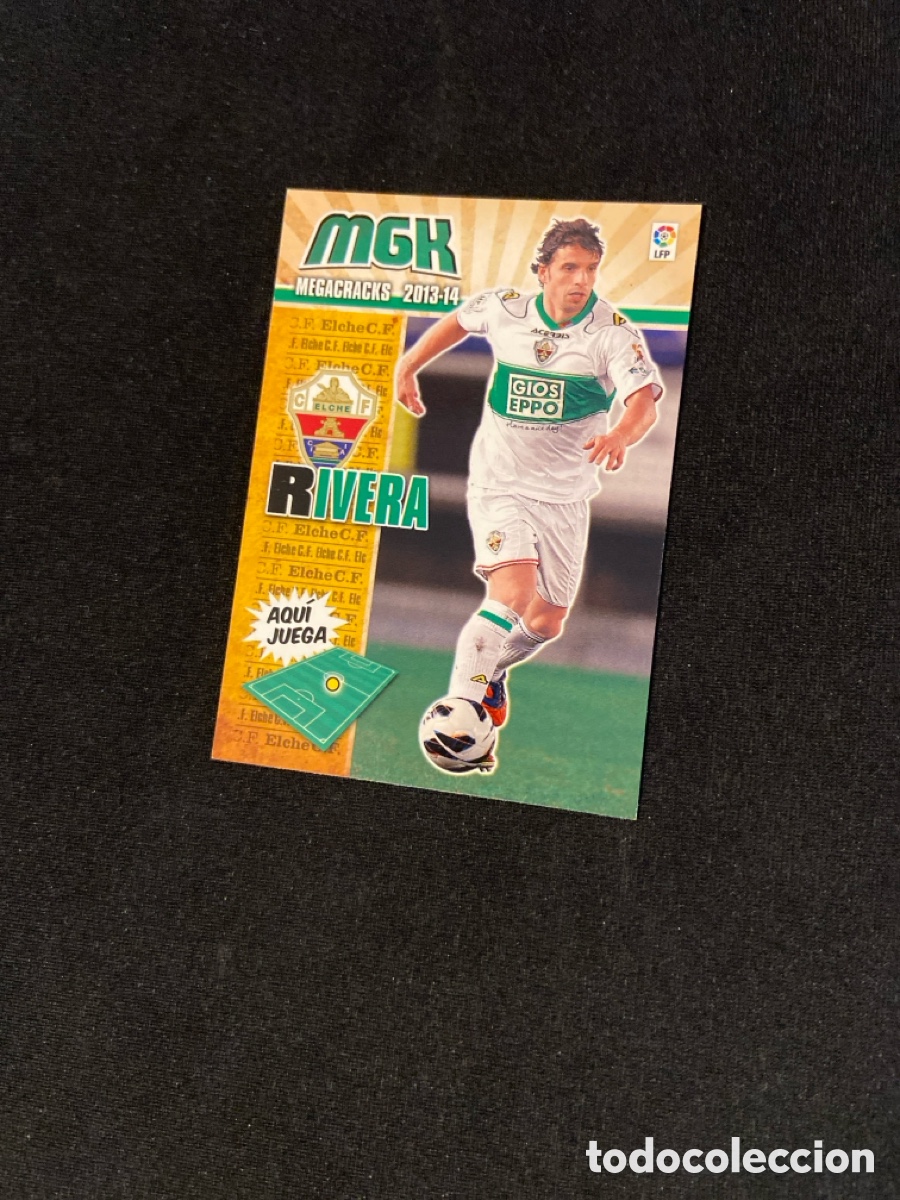 Cromos de f&uacute;tbol: RIVERA 119 (ELCHE) MEGA