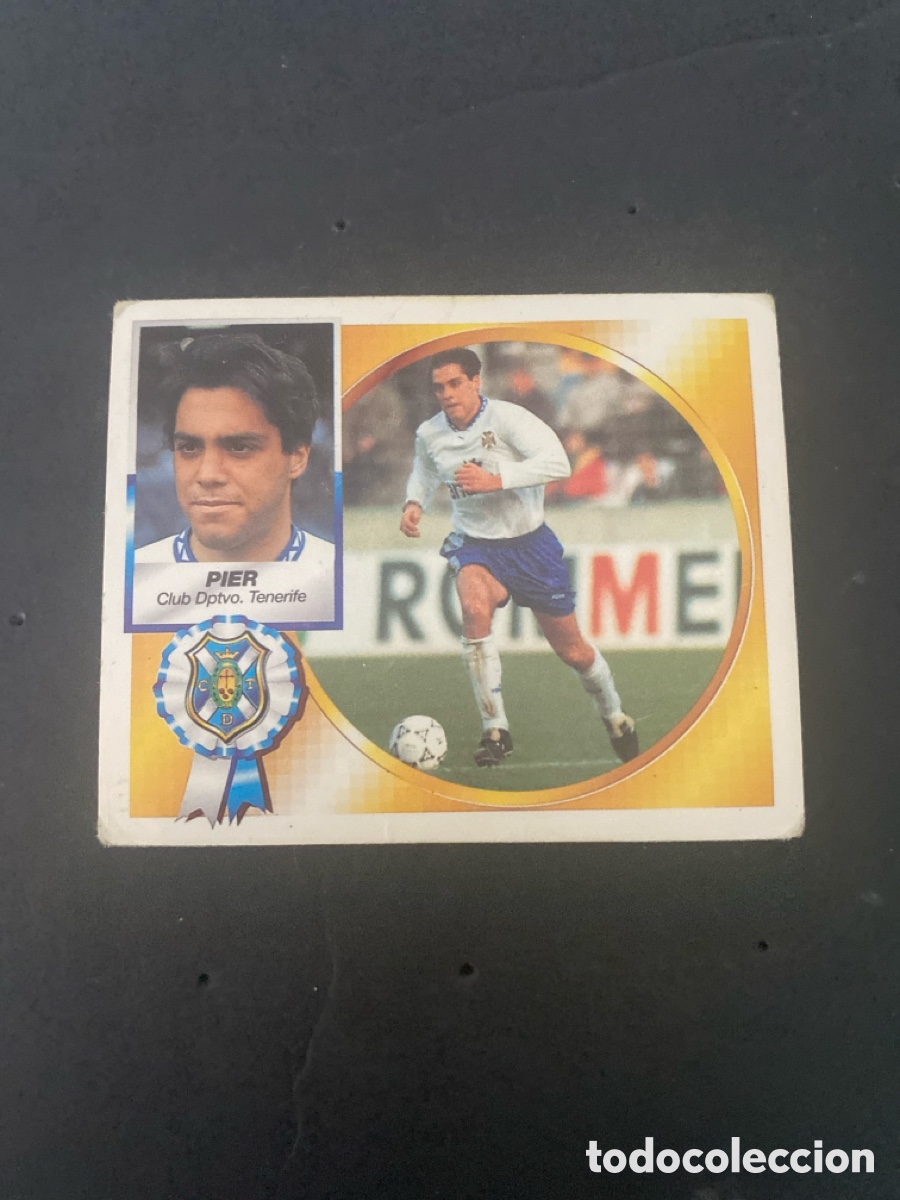 Fu&szlig;ball-Sticker: Cromo liga 94/95 Dptvo. Tenerife baja nunca pegado