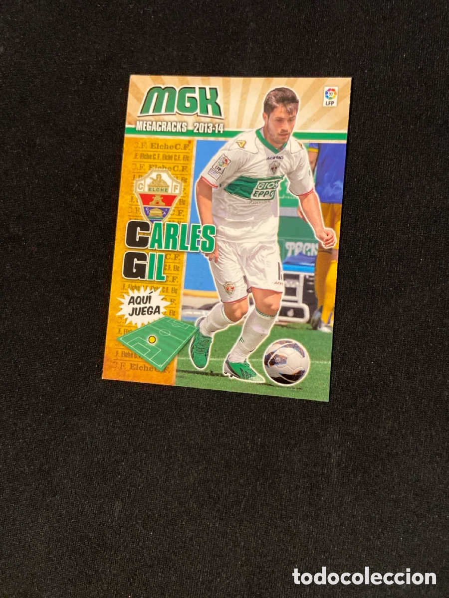Fu&szlig;ball-Sticker: CARLES GIL 123 (ELCHE) MEGA