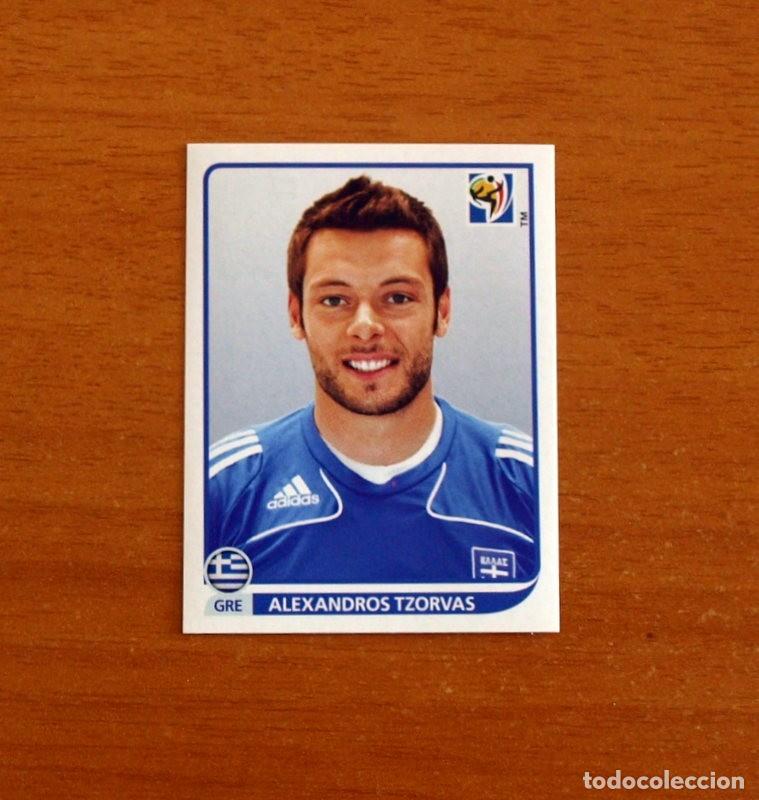 Fu&szlig;ball-Sticker: Grecia -165 Alexandros Tzorvas -Mundial South Africa 2010 FIFA World Cup-Panini -Nunca Pegado