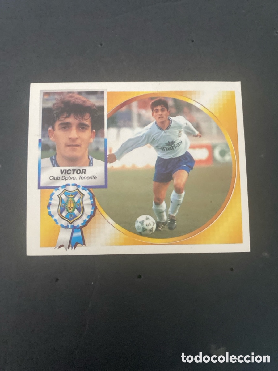 Fu&szlig;ball-Sticker: Cromo liga 94/95 Dptvo. Tenerife nunca pegado