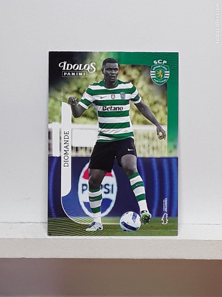 Fu&szlig;ball-Sticker: PORTUGUES 2025 2026 IDOLOS 25 26 CROMO PANINI FUTEBOL N 5 SPORTING PORTUGAL DIOMANDE