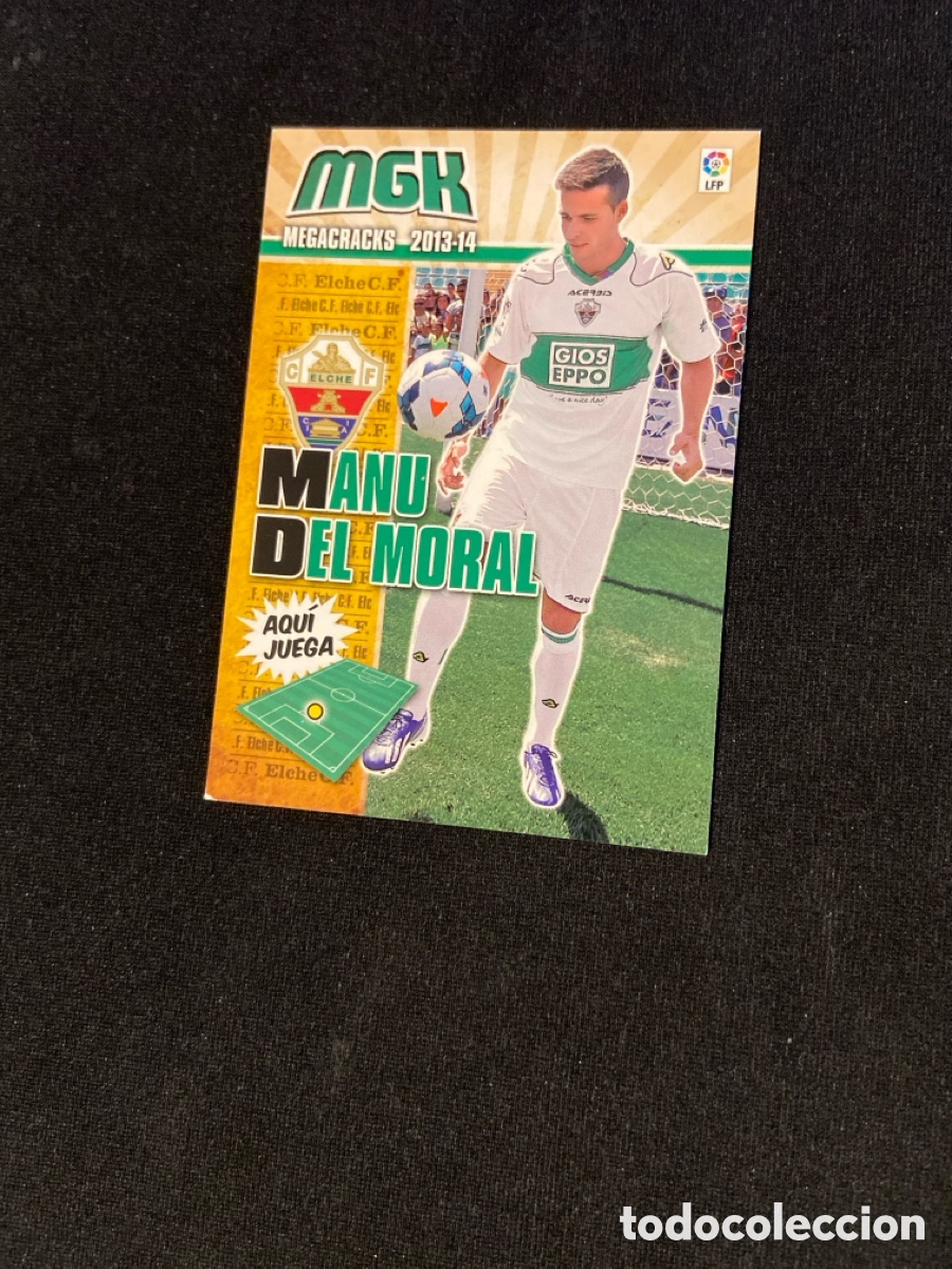 Football Stickers: MANU DEL MORAL 125 (ELCHE)