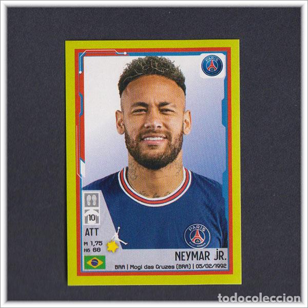 Cartes &agrave; collectionner de Football: FOOT LIGUE 1 FRANCIA 2021 2022 21 22 PANINI NEYMAR 358 PSG PARIS SAINT-GERMAIN ALBUM F&Uacute;TBOL