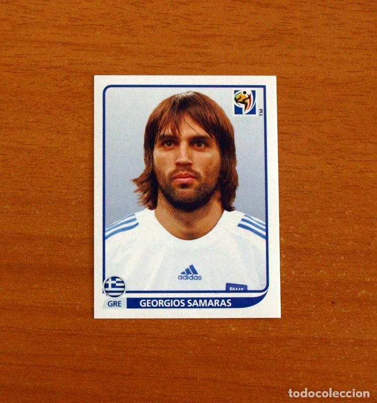 Cartes &agrave; collectionner de Football: Grecia -180 Georgios Samaras -Mundial South Africa 2010 FIFA World Cup-Panini -Nunca Pegado
