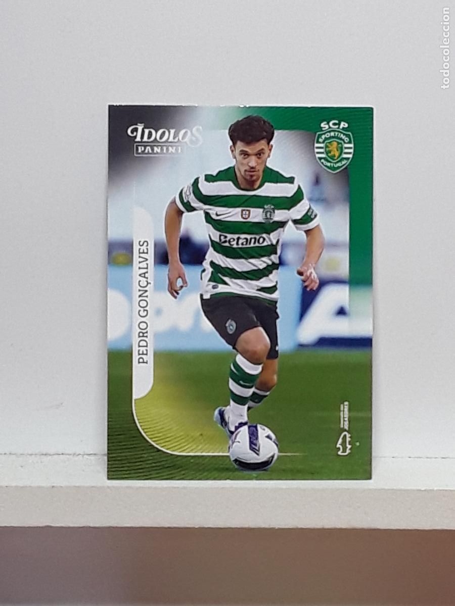 Cartes &agrave; collectionner de Football: PORTUGUES 2025 2026 IDOLOS 25 26 CROMO PANINI FUTEBOL N 14 SPORTING PORTUGAL PEDRO GON&Ccedil;ALVES