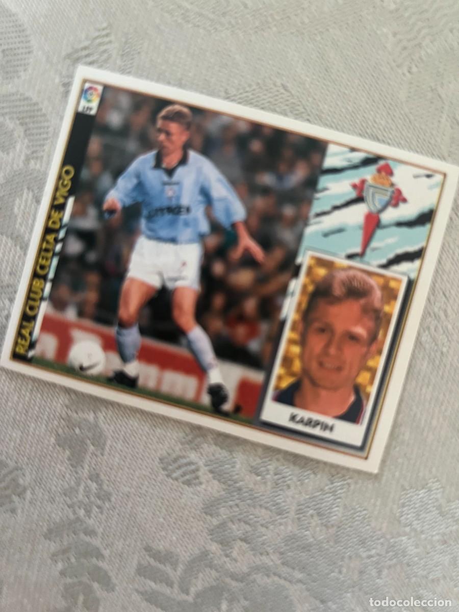 Cartes &agrave; collectionner de Football: KARPIN CELTA DE VIGO COLOCA SIN PEGAR LIGA ESTE 1997 1998 97 98