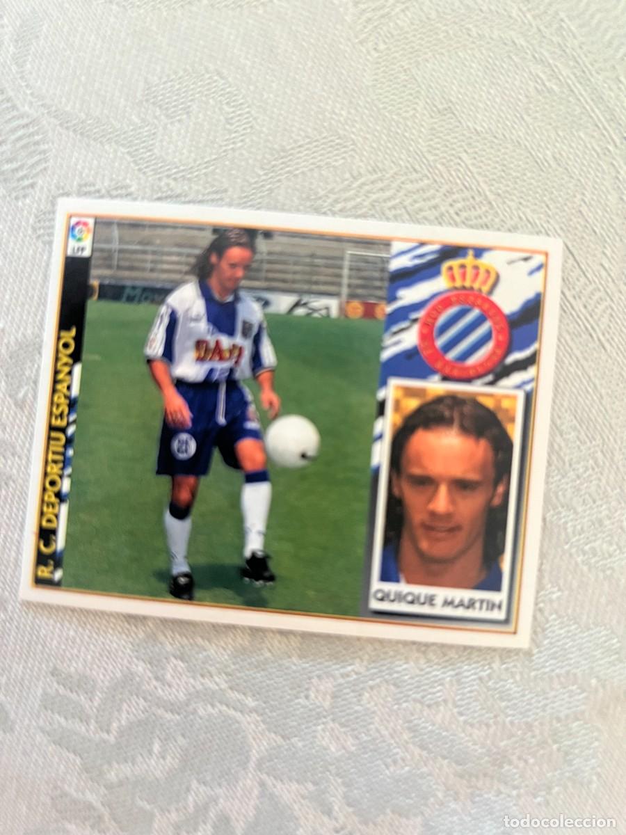 Cartes &agrave; collectionner de Football: QUIQUE MARTIN ESPA&Ntilde;OL COLOCA SIN PEGAR LIGA ESTE 1997 1998 97 98