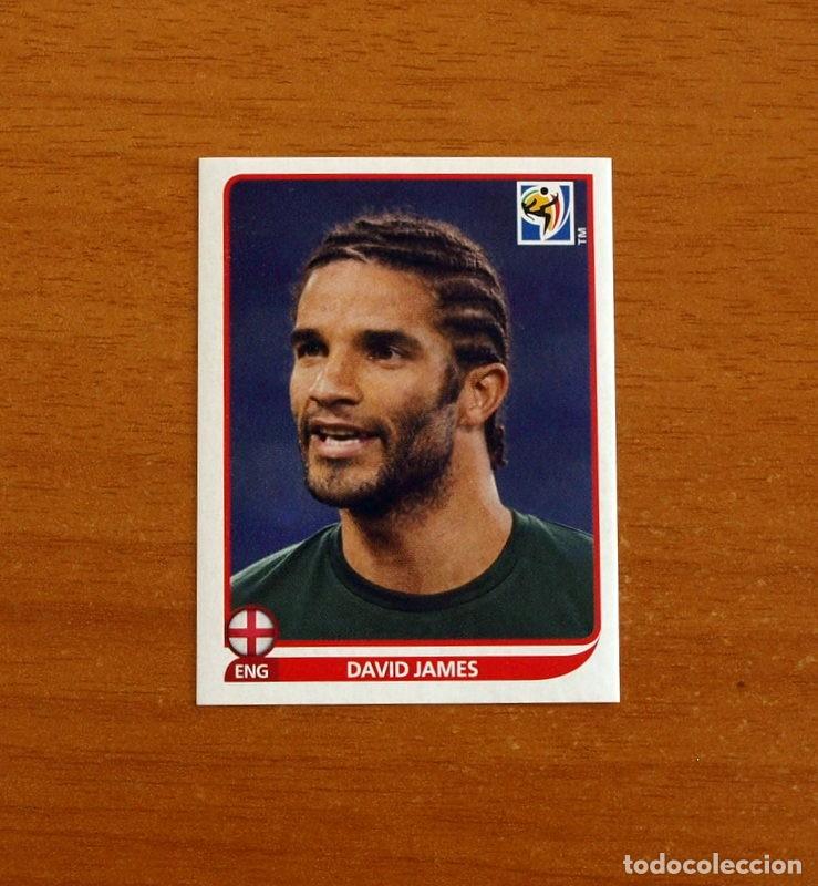 Cartes &agrave; collectionner de Football: Inglaterra -184 David James -Mundial South Africa 2010 FIFA World Cup-Panini -Nunca Pegado
