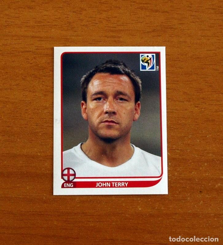 Cartes &agrave; collectionner de Football: Inglaterra -185 John Terry -Mundial South Africa 2010 FIFA World Cup-Panini -Nunca Pegado