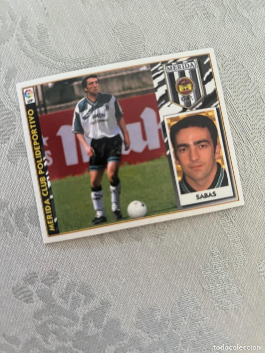 Cartes &agrave; collectionner de Football: SABAS MERIDA COLOCA SIN PEGAR LIGA ESTE 1997 1998 97 98