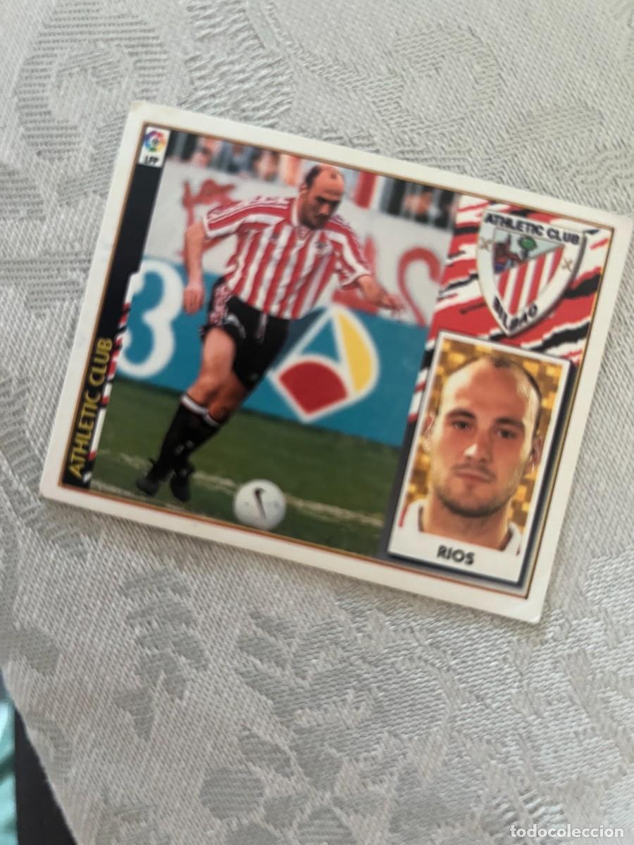 Cartes &agrave; collectionner de Football: RIOS ATHLETIC DE BILBAO FICHAJE 18 SIN PEGAR LIGA ESTE 1997 1998 97 98
