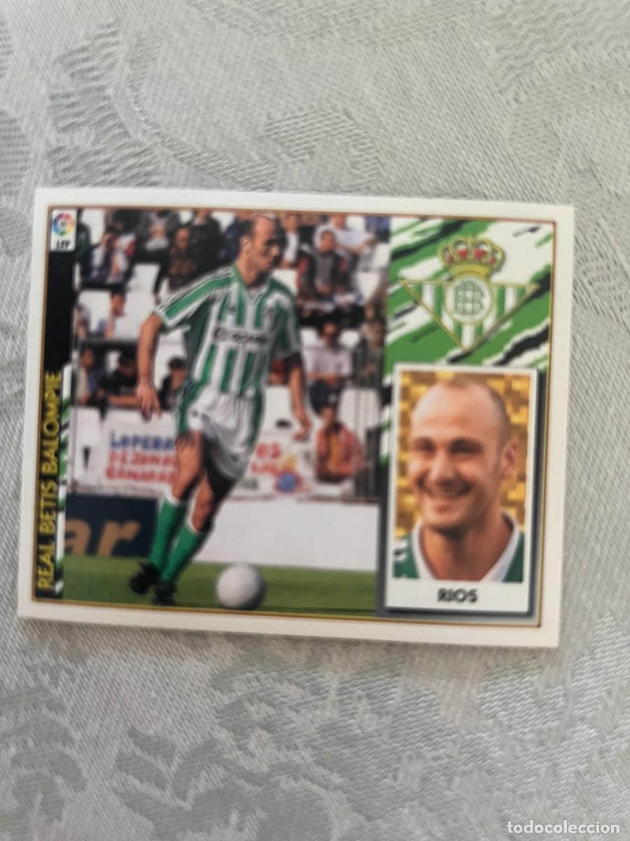 Fu&szlig;ball-Sticker: R&Iacute;OS BAJA REAL BETIS SIN PEGAR LIGA ESTE 1997 1998 97 98