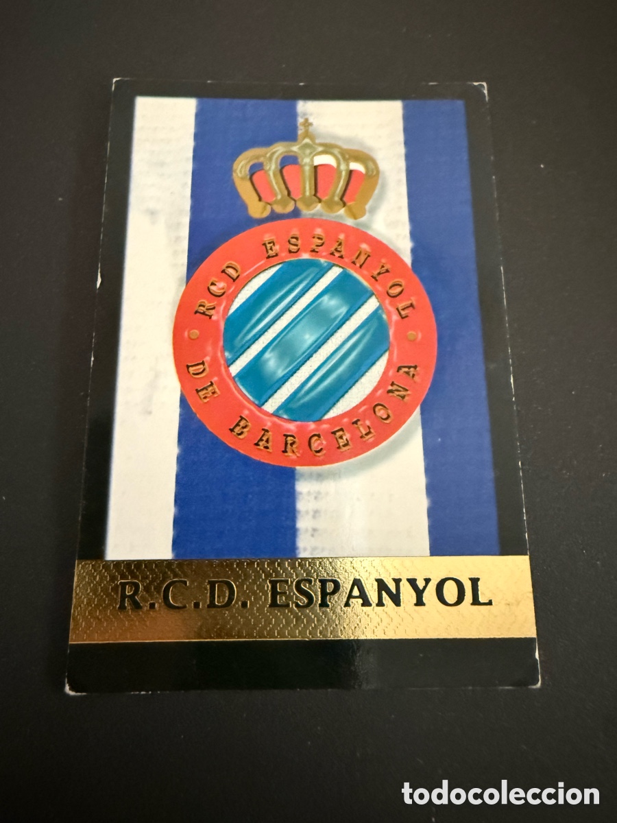 Fu&szlig;ball-Sticker: MUNDICROMO 2000. n 109. ESPANYOL. ESCUDO