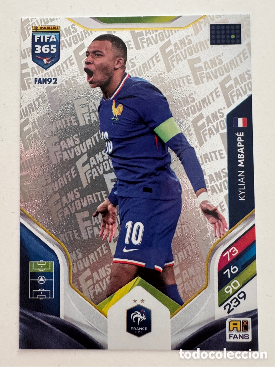 Cartes &agrave; collectionner de Football: Mbapp&eacute; Francia FIFA 365 2026 FAN92