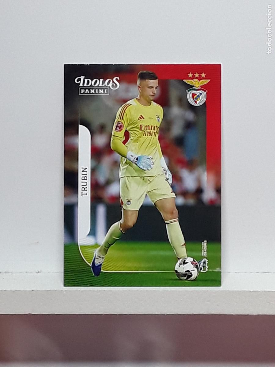 Cartes &agrave; collectionner de Football: PORTUGUES 2025 2026 IDOLOS 25 26 CROMO PANINI FUTEBOL N 20 BENFICA TRUBIN