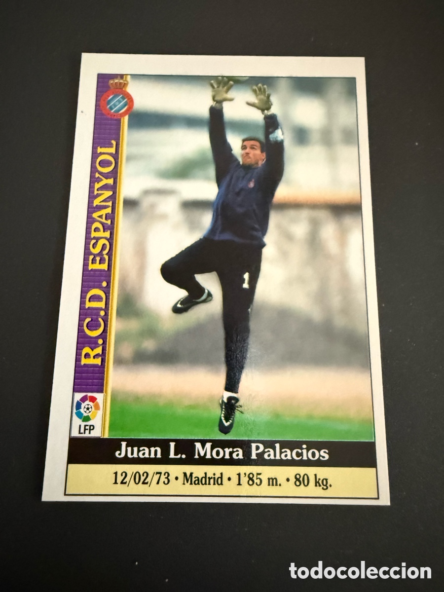 Cartes &agrave; collectionner de Football: MUNDICROMO 2000. n 112. MORA ( Espanyol )