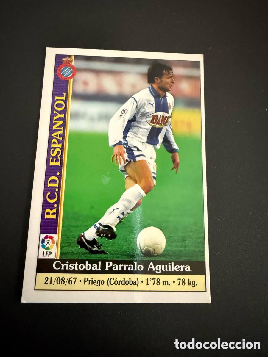 Cartes &agrave; collectionner de Football: MUNDICROMO 2000. n 113. CRIST&Oacute;BAL ( Espanyol)