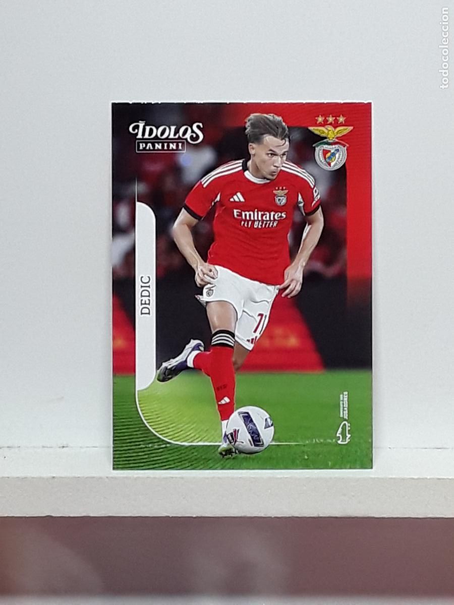 Cartes &agrave; collectionner de Football: PORTUGUES 2025 2026 IDOLOS 25 26 CROMO PANINI FUTEBOL N 22 BENFICA AMAR DEDIC