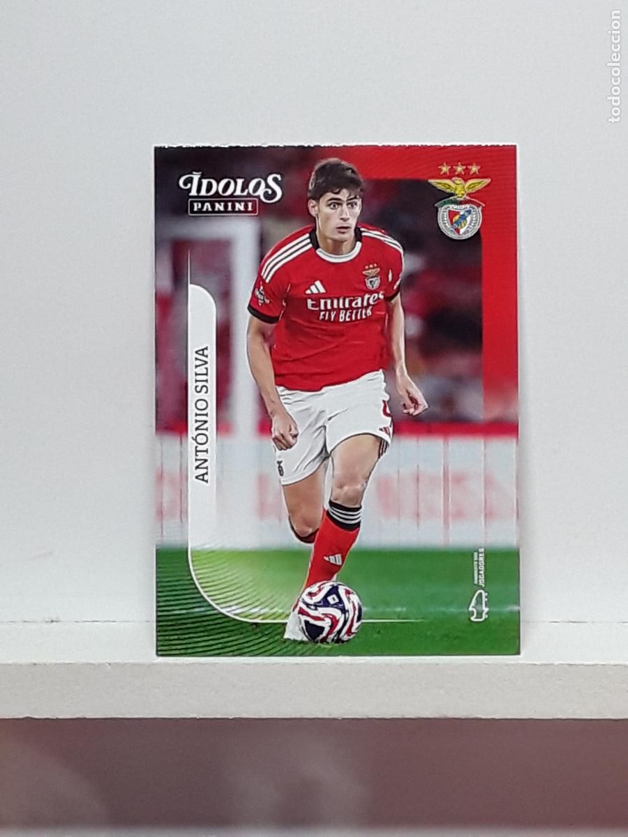 Cartes &agrave; collectionner de Football: PORTUGUES 2025 2026 IDOLOS 25 26 CROMO PANINI FUTEBOL N 24 BENFICA ANTONIO SILVA