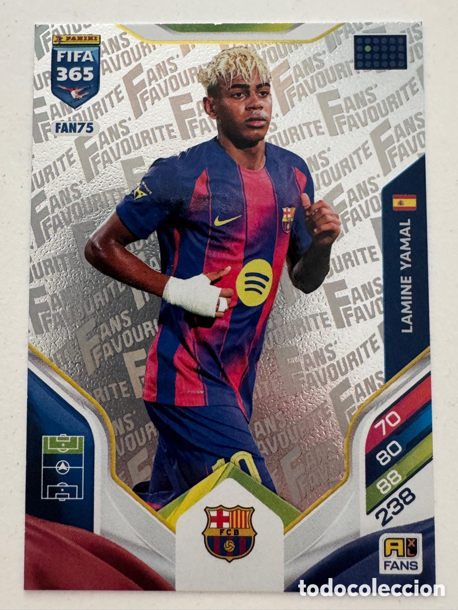Cartes &agrave; collectionner de Football: Lamine Yamal Barcelona FIFA 365 2026 FAN75