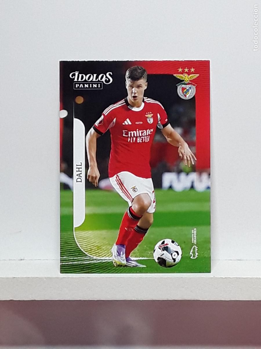 Cartes &agrave; collectionner de Football: PORTUGUES 2025 2026 IDOLOS 25 26 CROMO PANINI FUTEBOL N 26 BENFICA SAMUEL ELIAS DAHL