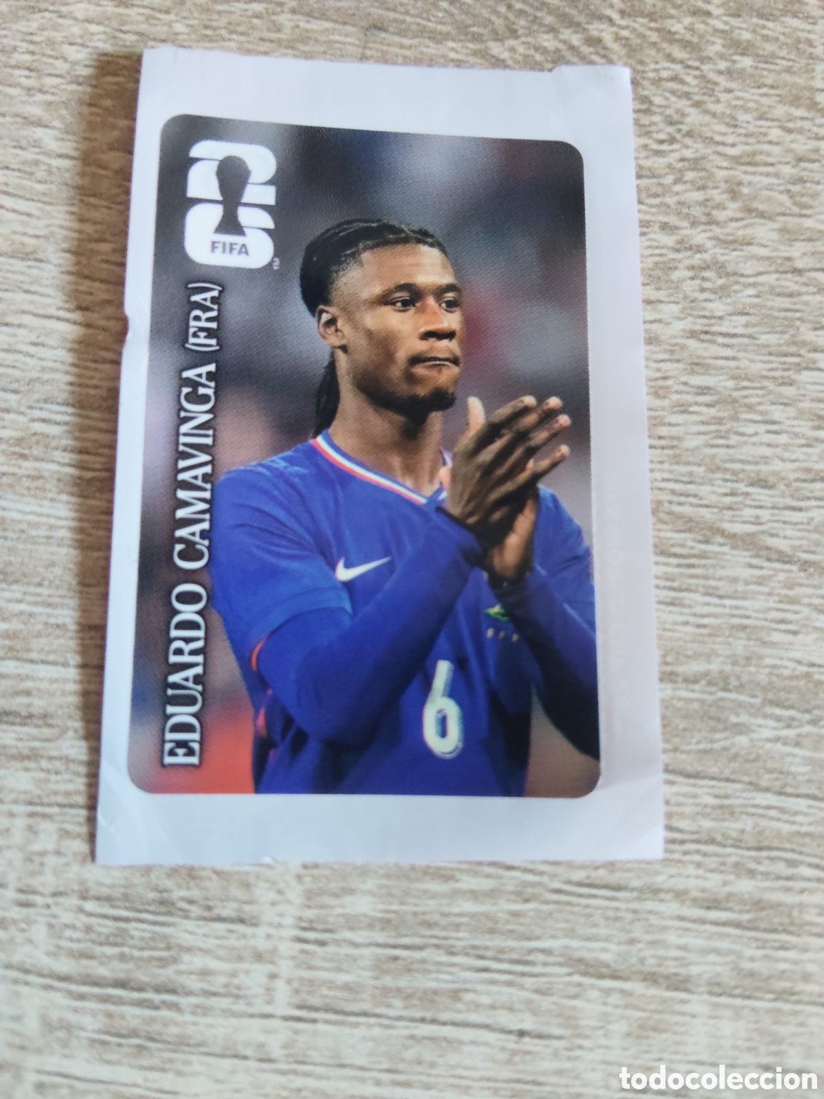 Cartes &agrave; collectionner de Football: Eduardo Camavinga mundial 2026 Coca cola