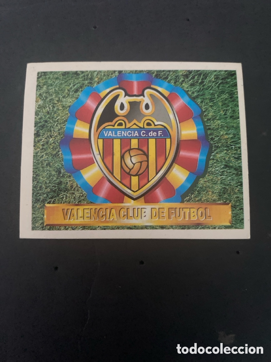 Cartes &agrave; collectionner de Football: Cromo liga 94/95 Club Valencia nunca pegado