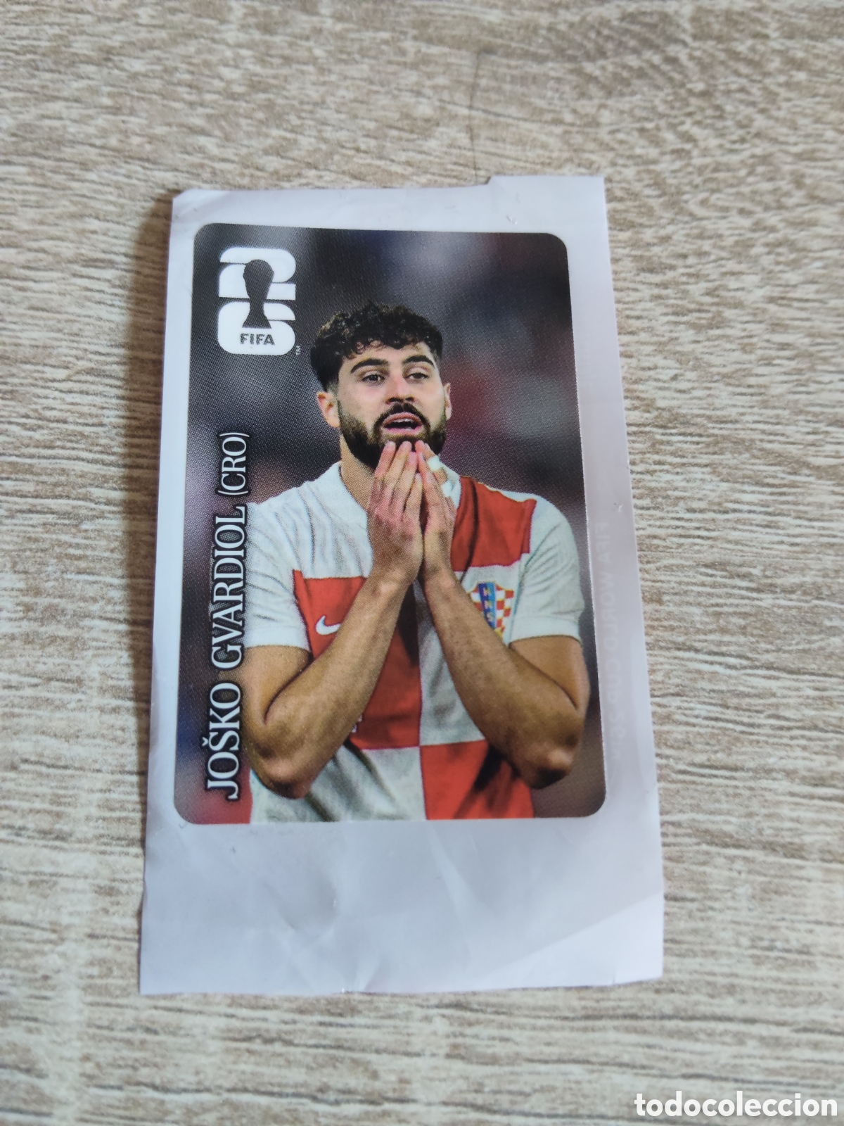 Cromos de f&uacute;tbol: Josko Gvardiol mundial 2026 Coca cola