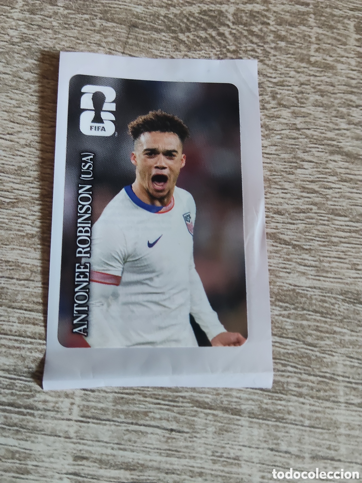 Cartes &agrave; collectionner de Football: Antonee Robinson mundial 2026 Coca cola
