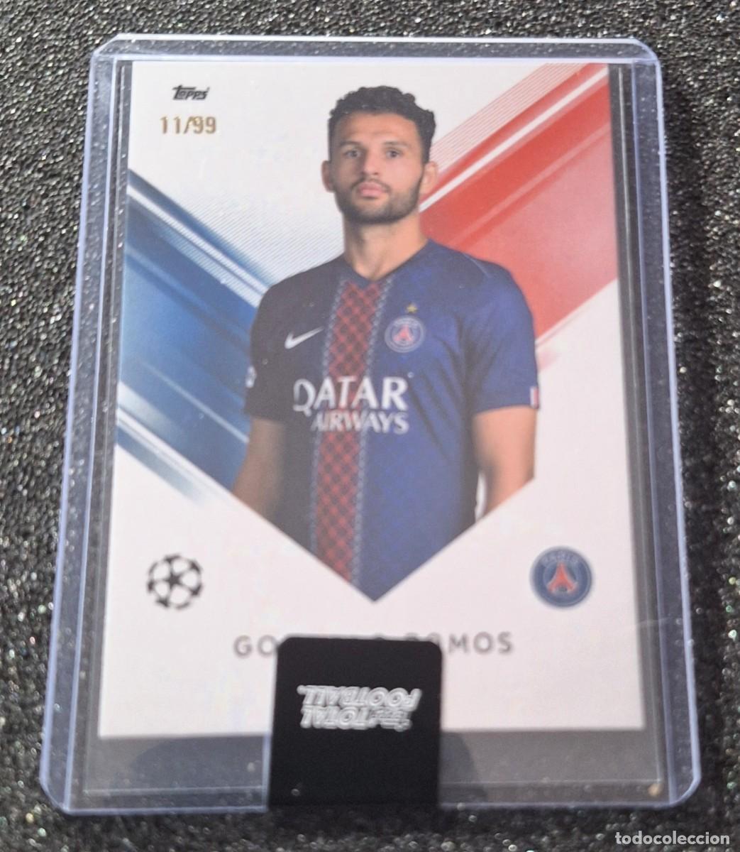 Cartes &agrave; collectionner de Football: Goncalo Ramos Paris Saint-Germain PSG Topps Total Football 11/99