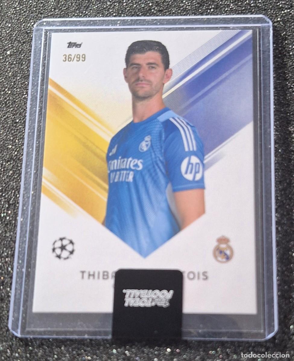 Cartes &agrave; collectionner de Football: Thibaut Courtois Real Madrid Topps Total Football 36/99