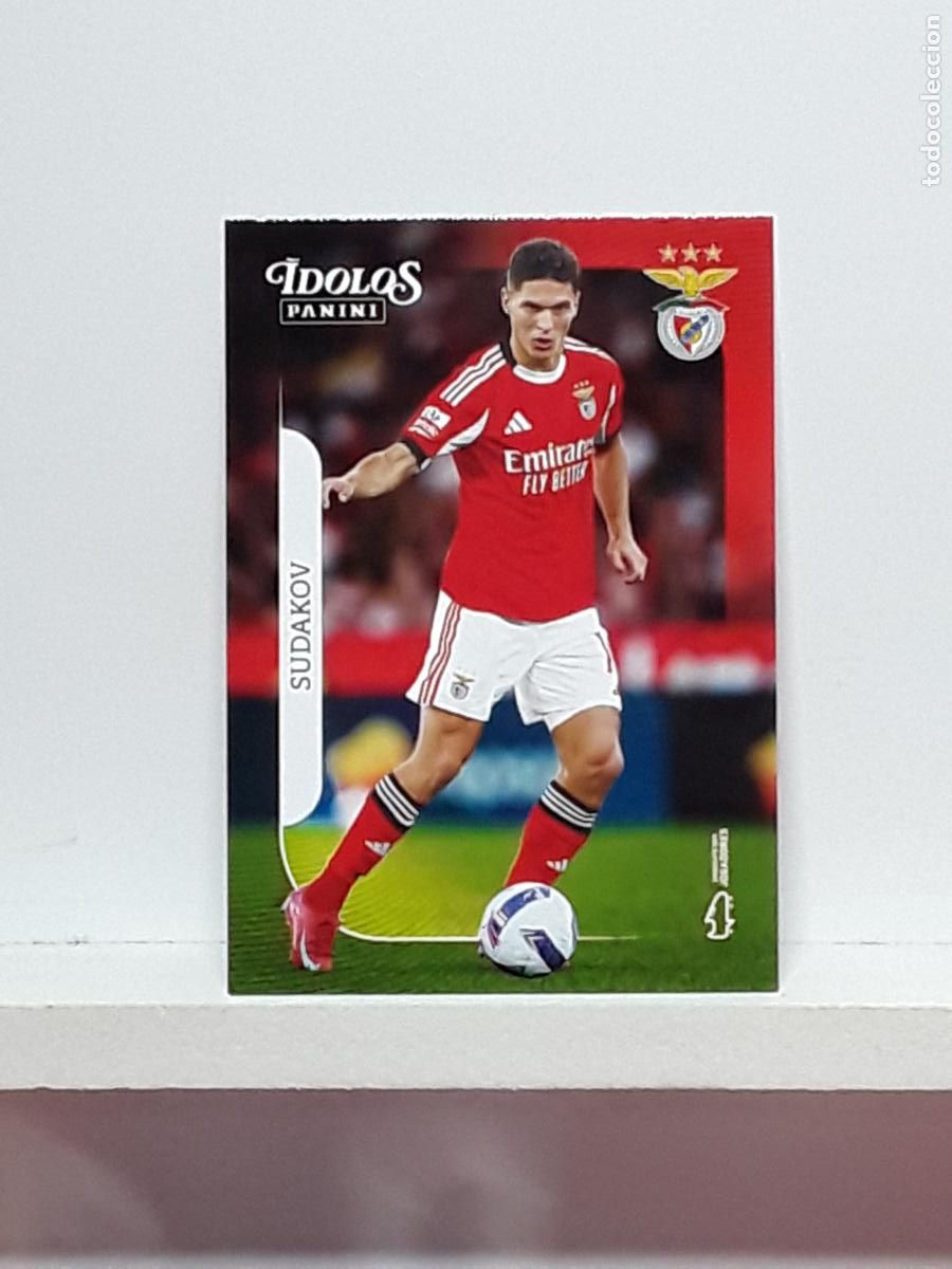 Cromos de f&uacute;tbol: PORTUGUES 2025 2026 IDOLOS 25 26 CROMO PANINI FUTEBOL N 33 BENFICA GEORGIY SUDAKOV