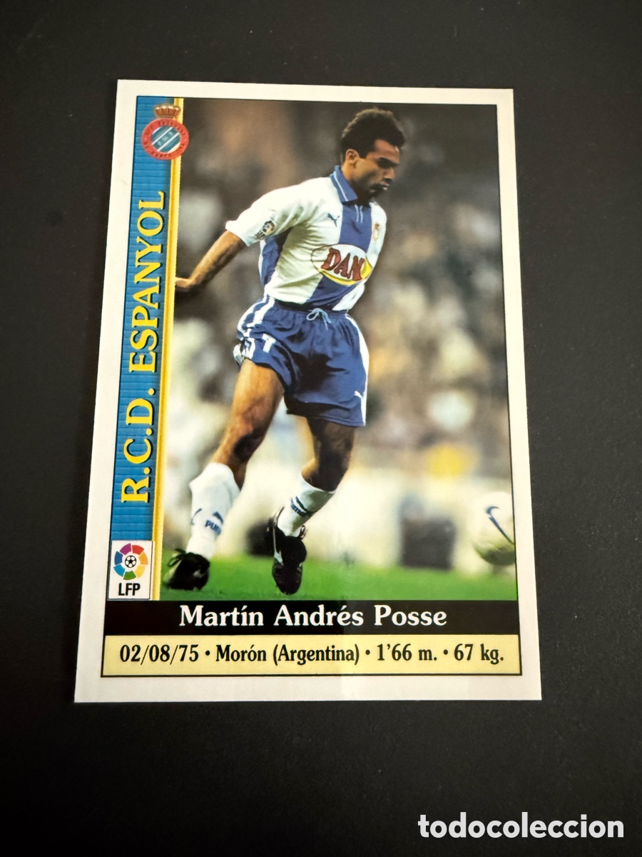 Cromos de f&uacute;tbol: MUNDICROMO 2000. n 123. POSSE ( Espanyol)